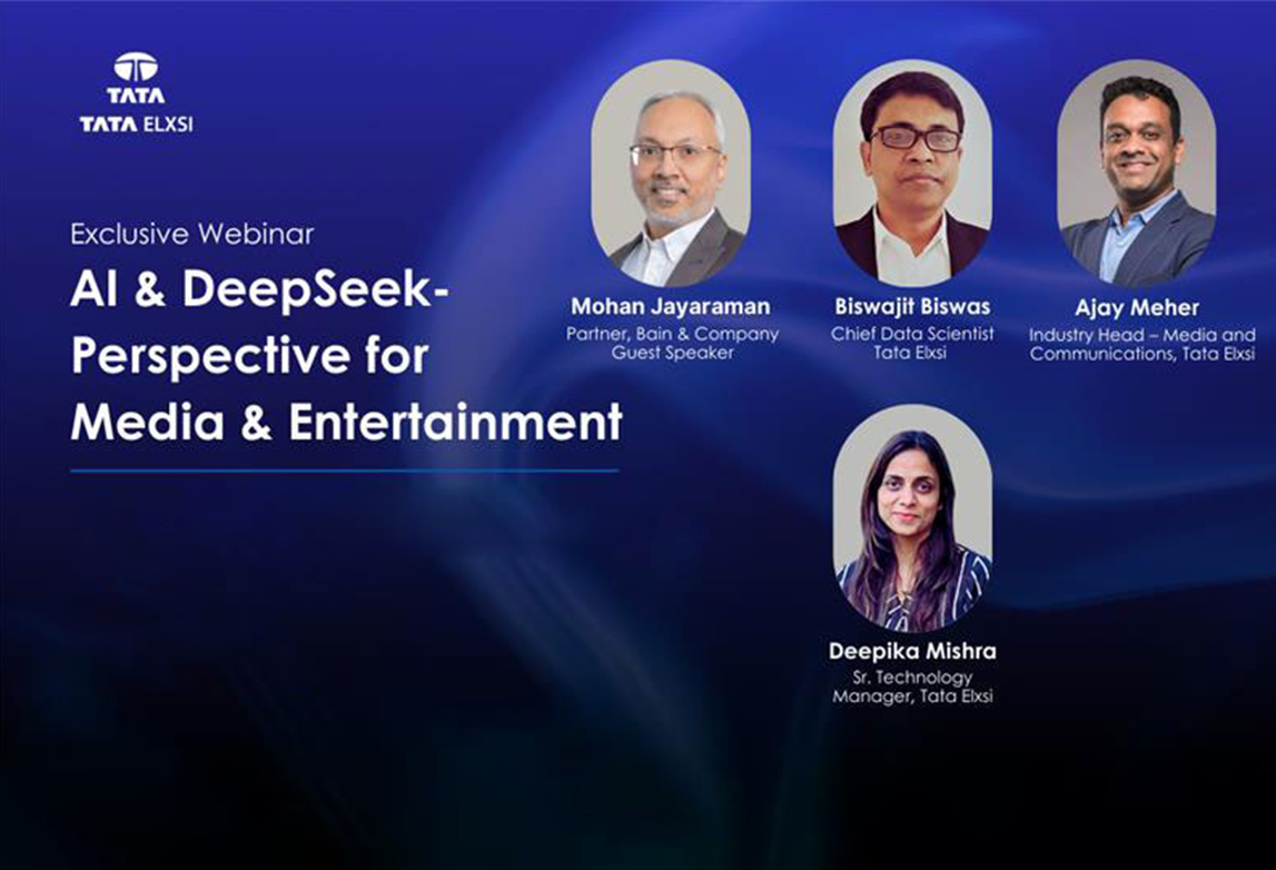 Webinar: AI & DeepSeek - Perspective for Media & Entertainment