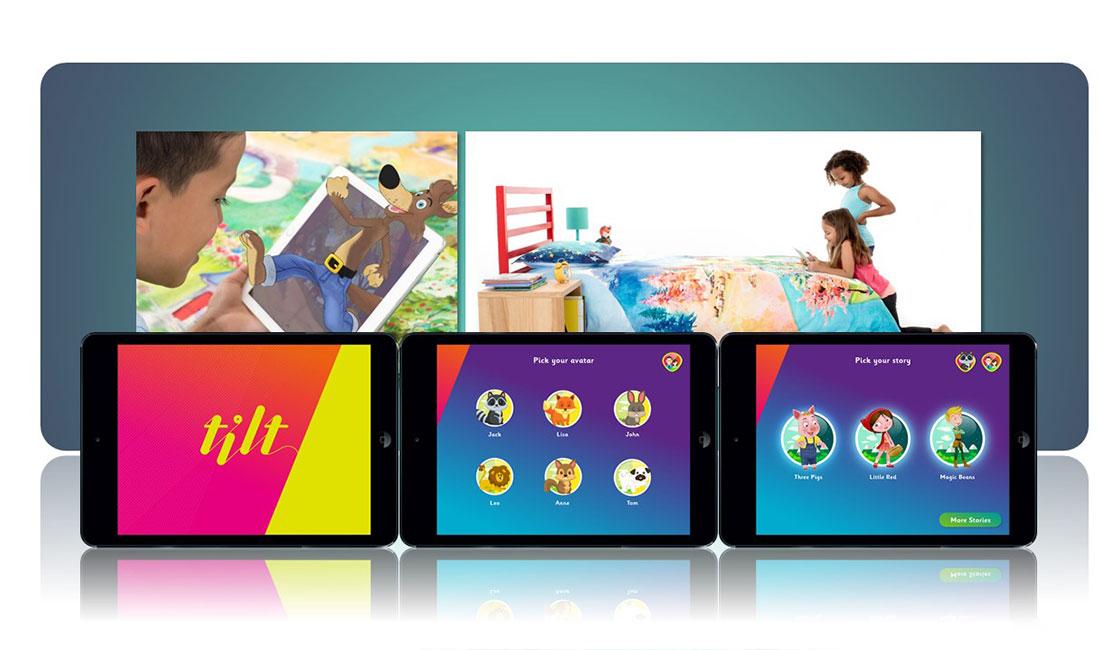 Spintales - Engaging kids in story telling using AR