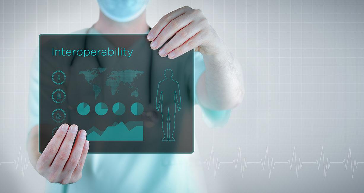 What is interoperability in healthcare?
