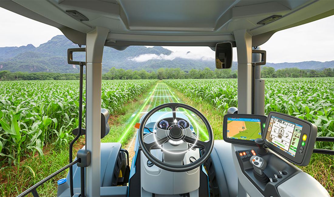 Improving Agricultural Efficiency and Productivity using Intelligent Farm Vehicles
