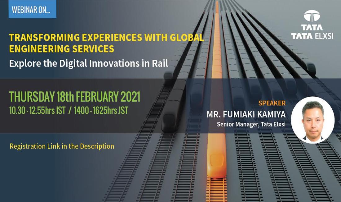 Global engineering for rail in Japan
