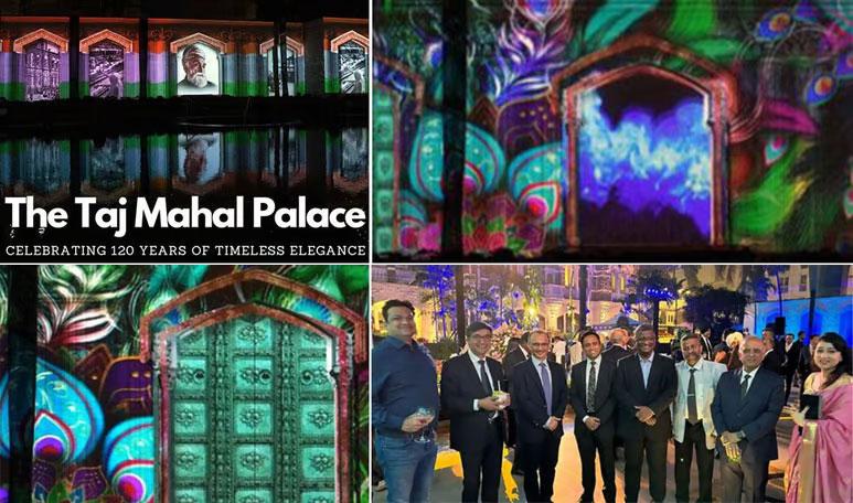 "The Sound & Light Show", at the storied Taj Mahal Palace Hotel in Mumbai